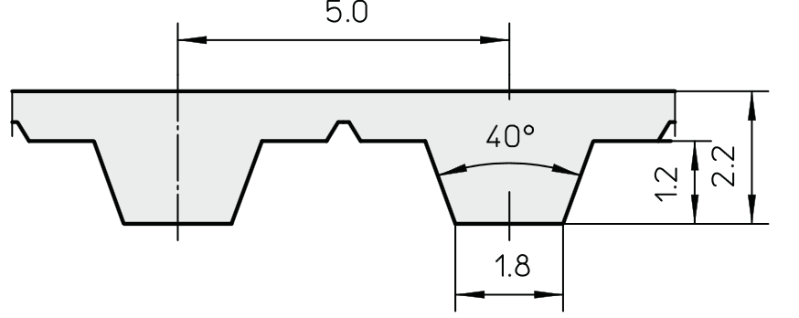 T5 shop timing pulley