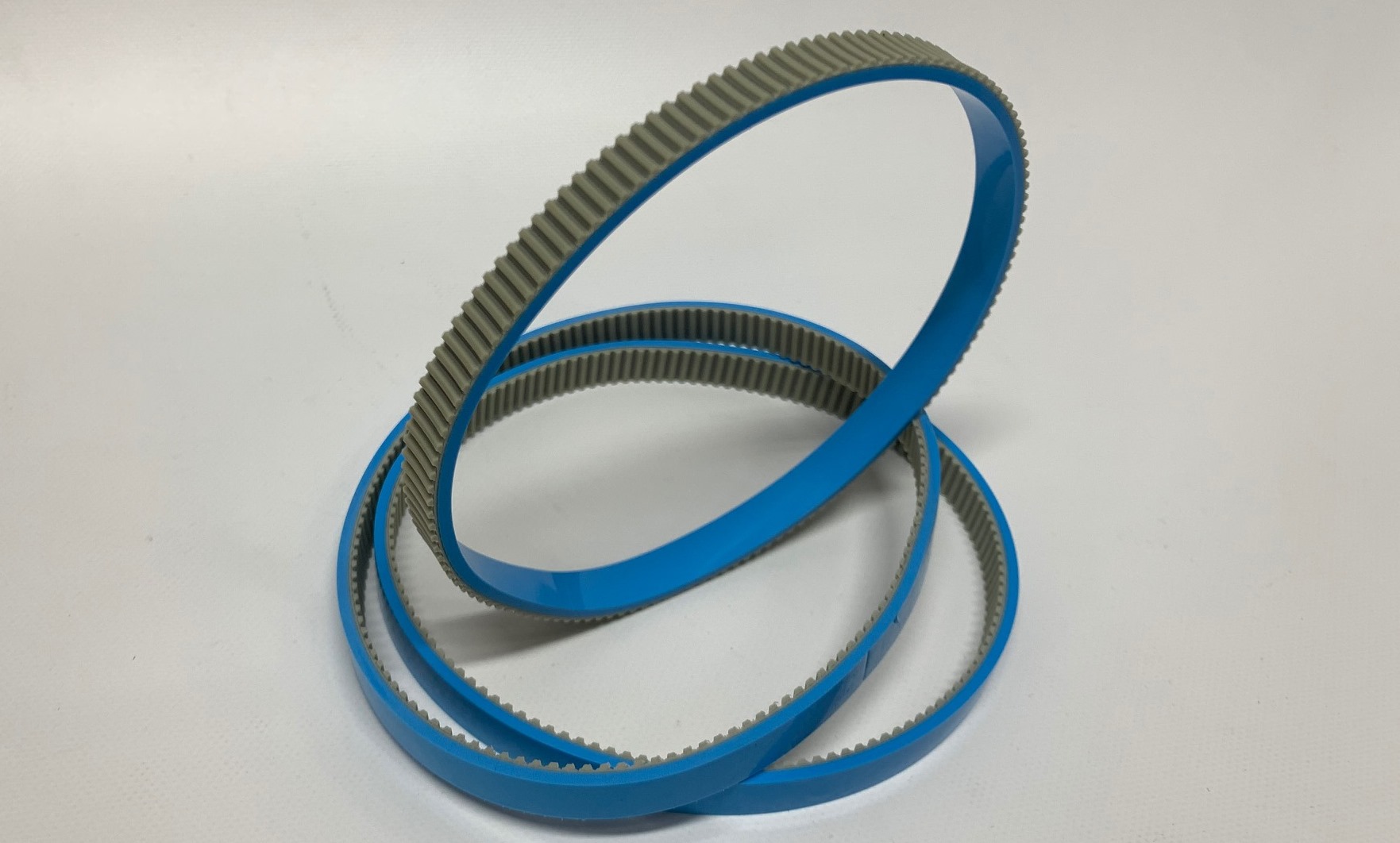 Timing belt T2.5 + coating PU blue